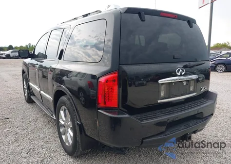2010 Infiniti Qx56 z USA, uszkodzony, nr VIN 5N3ZA0NE4AN908144
